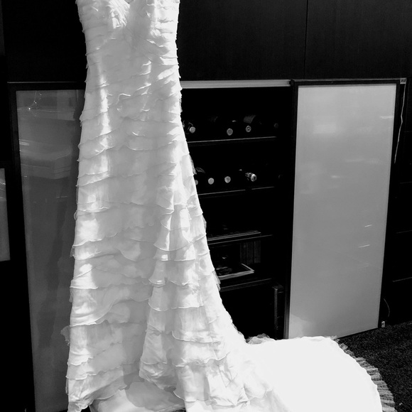 WEDDING DRESS TADASHI SHOJI - Picture 2 of 8